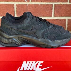 Nike AL8 Triple Black Womens New Sneakers NIB Running Training Shoes